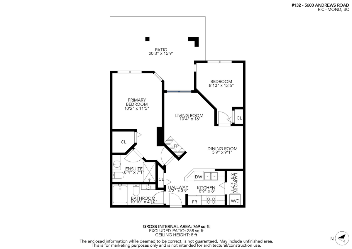 Backyard Photo of 132 5600 Andrews Road, Richmond, BC
