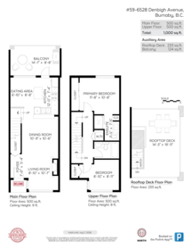 Entry Foyer Photo of 59 6528 Denbigh Avenue, Burnaby, BC