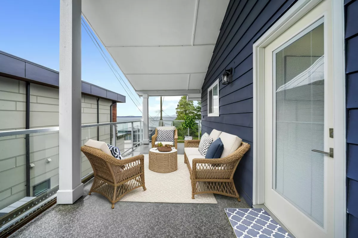 Aerial View of 13179 Marine Drive, Surrey, BC