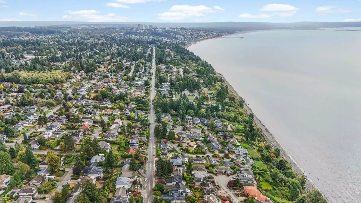Kitchen Island Photo of 13179 Marine Drive, Surrey, BC