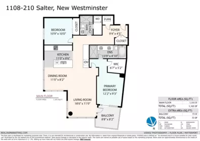 Playground / Recreational Area Near 1108 210 Salter Street, New Westminster, BC