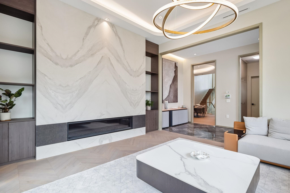 Living Room Photo of 6363 Buckingham Drive, Burnaby, BC