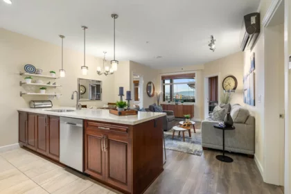 Kitchen Island Photo of A512 20716 Willoughby Town Centre Drive, Langley, BC