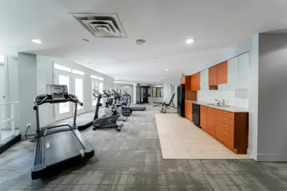 Hallway Photo of 420 4028 Knight Street, Vancouver, BC