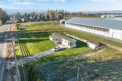 Aerial View of 2473 240 Street, Langley, BC
