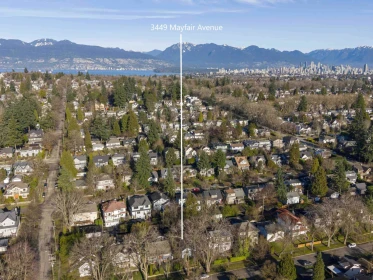 Backyard Photo of 3449 Mayfair Avenue, Vancouver, BC