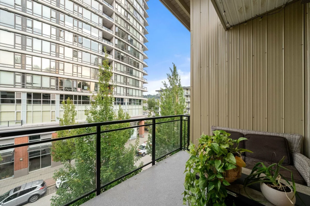 Outdoor Patio Photo of 411 201 Morrissey Road, Port Moody, BC