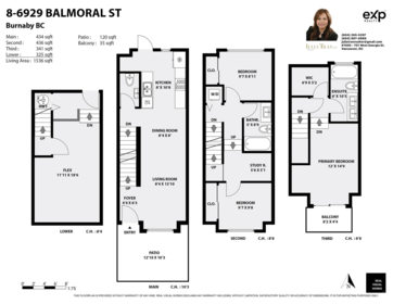 Hallway Photo of 8 6929 Balmoral Street, Burnaby, BC
