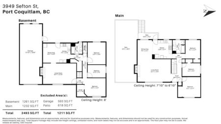 Playground / Recreational Area Near 3949 Sefton Street, Port Coquitlam, BC