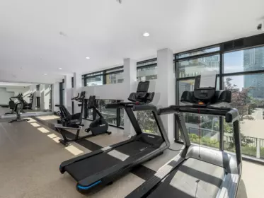 Garage Interior Photo of 320 750 Dogwood Street, Coquitlam, BC