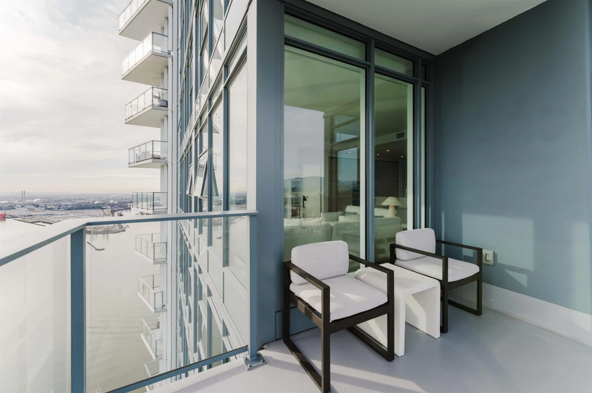 Outdoor Deck Photo of 4605 680 Quayside Drive, New Westminster, BC