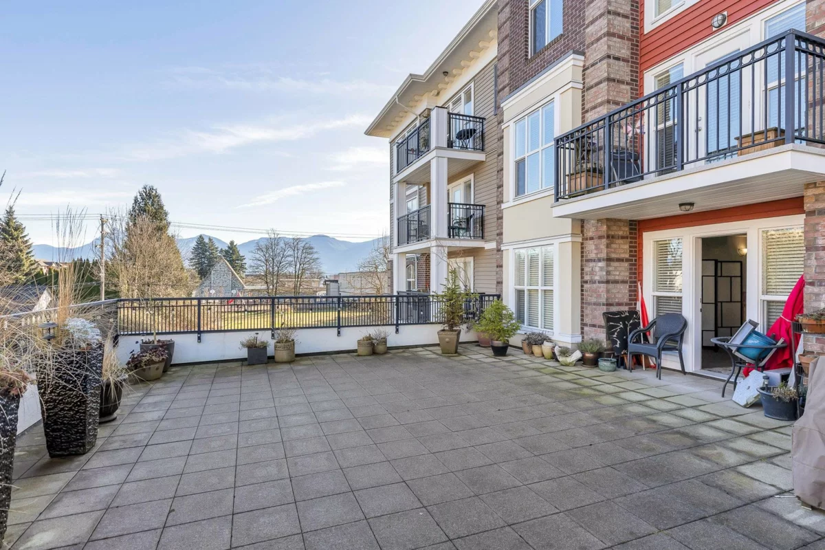 Outdoor Deck Photo of 206 8933 Edward Street, Chilliwack, BC