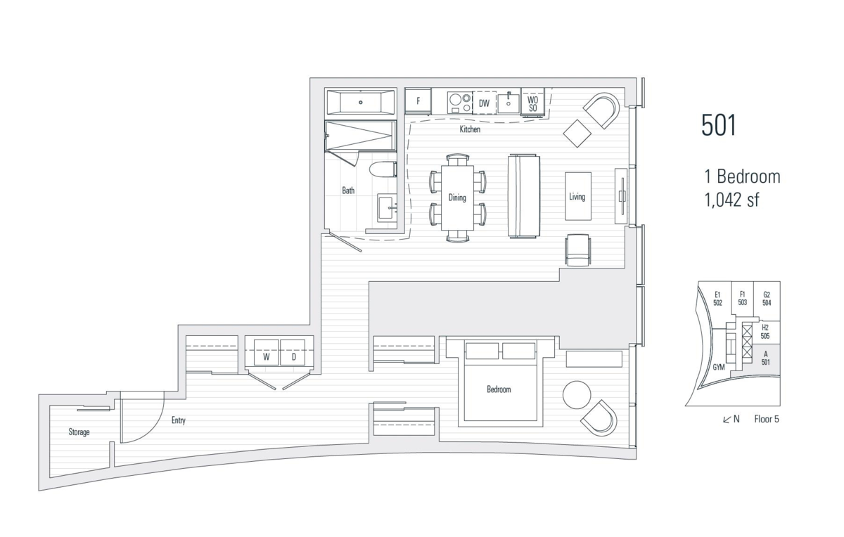 Playground / Recreational Area Near 501 1568 Alberni Street, Vancouver, BC