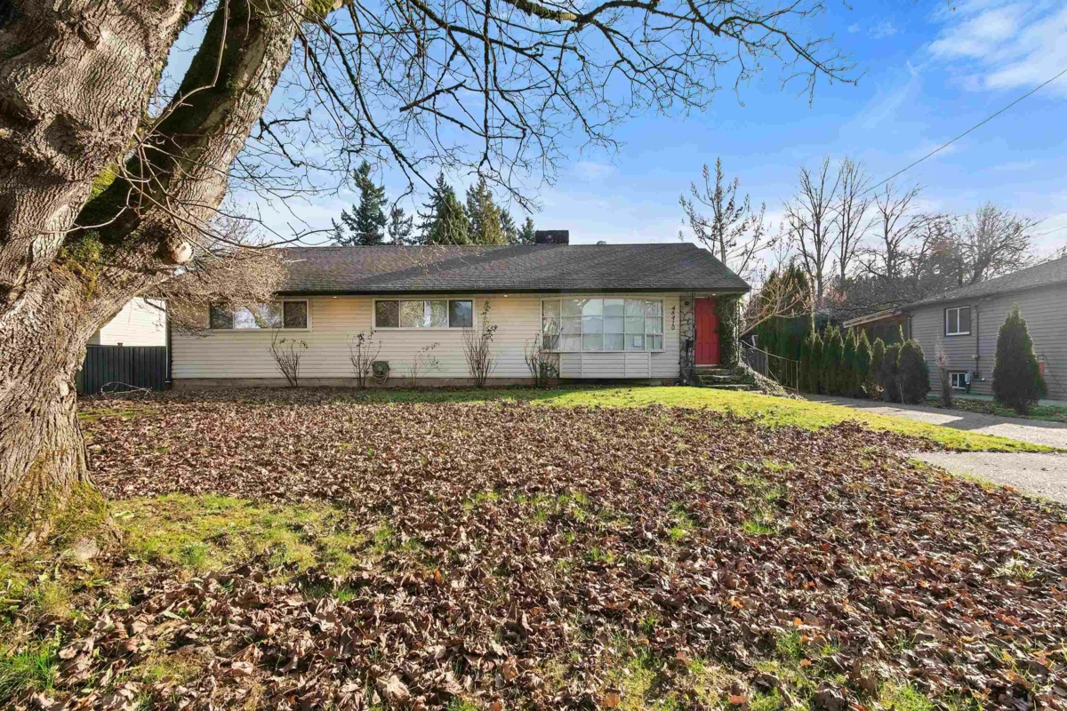 Exterior Front Photo of 45410 Park Drive, Chilliwack, BC