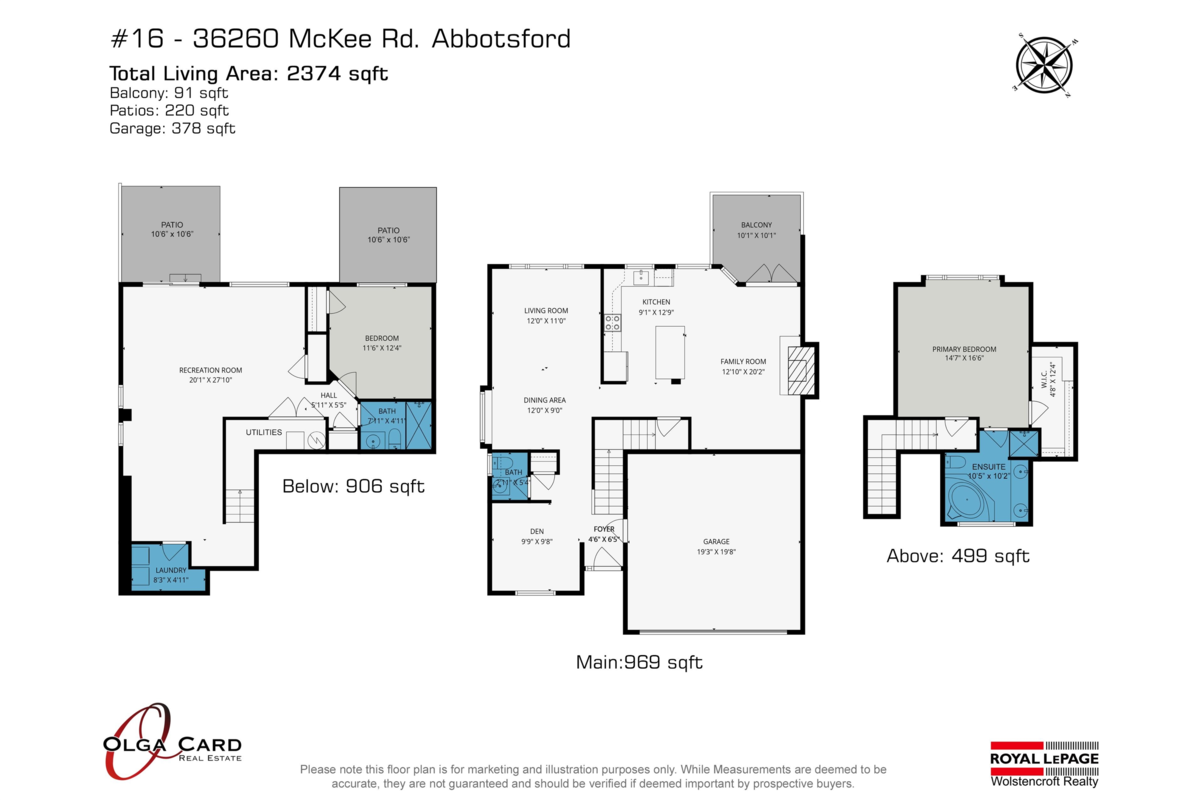 Playground / Recreational Area Near 16 36260 Mckee Road, Abbotsford, BC