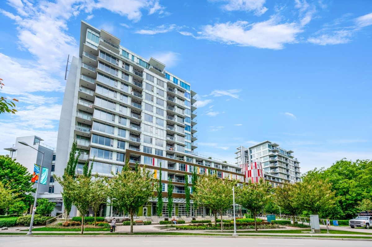 Exterior Rear Photo of 1708 6971 Elmbridge Way, Richmond, BC