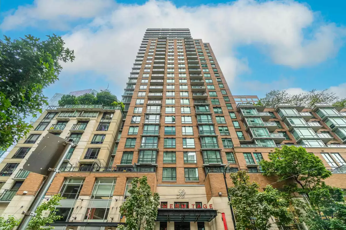 Exterior Rear Photo of 1601 788 Richards Street, Vancouver, BC