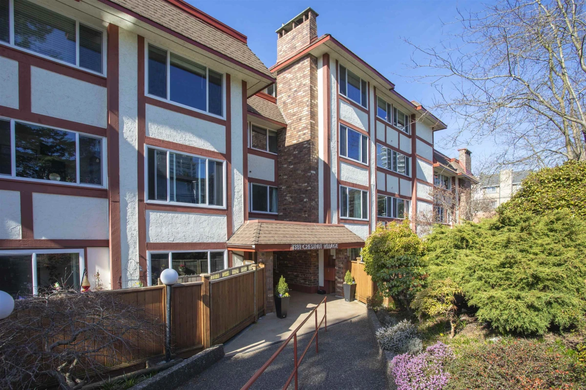 Aerial View of 202 1381 Martin Street, White Rock, BC