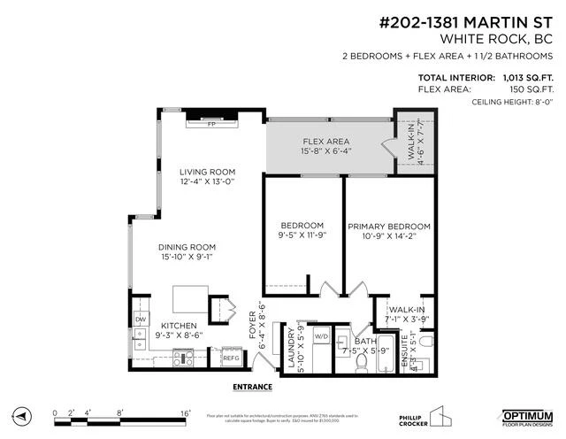 Outdoor Deck Photo of 202 1381 Martin Street, White Rock, BC