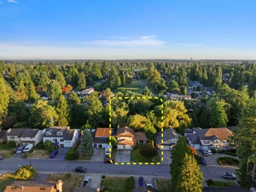Aerial View of 21034 Barker Avenue, Maple Ridge, BC
