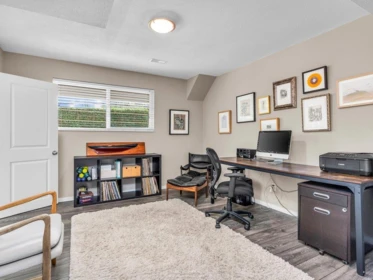 Basement Recreation Room Photo of 999 53a Street, Delta, BC
