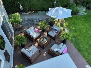Aerial View of 2685 Byron Road, North Vancouver, BC