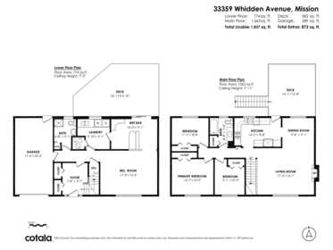 Playground / Recreational Area Near 33359 Whidden Avenue, Mission, BC