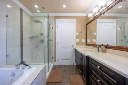 Powder Room Photo of 7851 Canada Way, Burnaby, BC