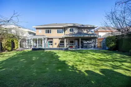 Aerial View of 6860 Donald Road, Richmond, BC