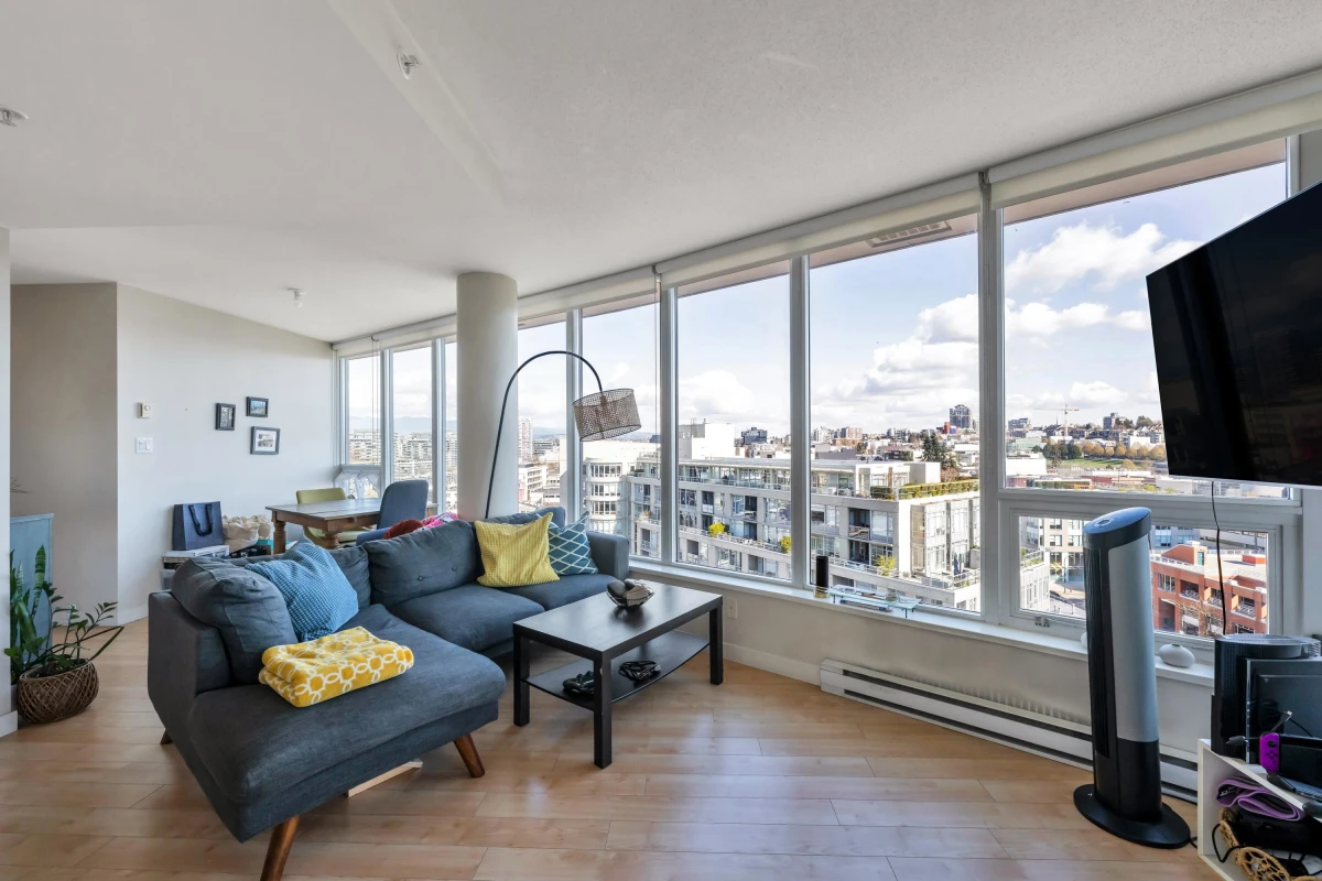 Living Room Photo of 1209 445 W 2nd Avenue, Vancouver, BC