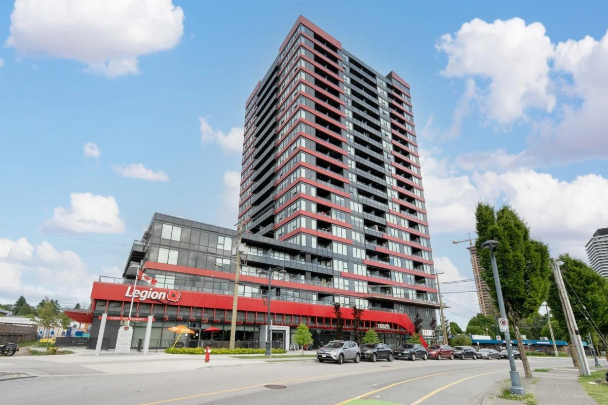 Exterior Rear Photo of 1012 10626 City Parkway, Surrey, BC