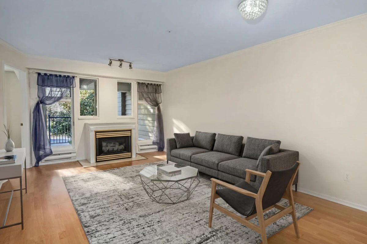 Living Room Photo of 212 1200 Eastwood Avenue, Coquitlam, BC