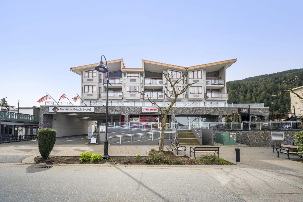 Exterior Rear Photo of 312A 160 Esplanade Avenue, Harrison Hot Springs, BC