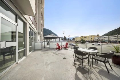 Outdoor Patio Photo of 312A 160 Esplanade Avenue, Harrison Hot Springs, BC