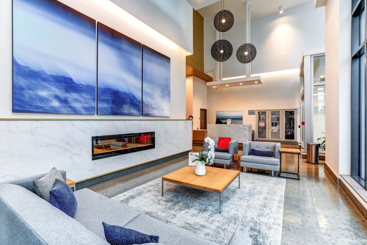 Living Room Photo of 2103 6098 Station Street, Burnaby, BC