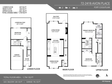 Playground / Recreational Area Near 72 2418 Avon Place, Port Coquitlam, BC