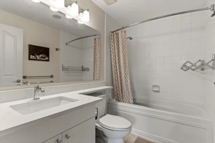 Guest Bathroom Photo of 102 3190 Gladwin Road, Abbotsford, BC