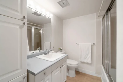 Powder Room Photo of 1201 3755 Bartlett Court, Burnaby, BC