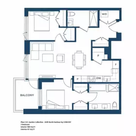 Loft / Bonus Room Photo of 425 755 Harbourside Drive, North Vancouver, BC