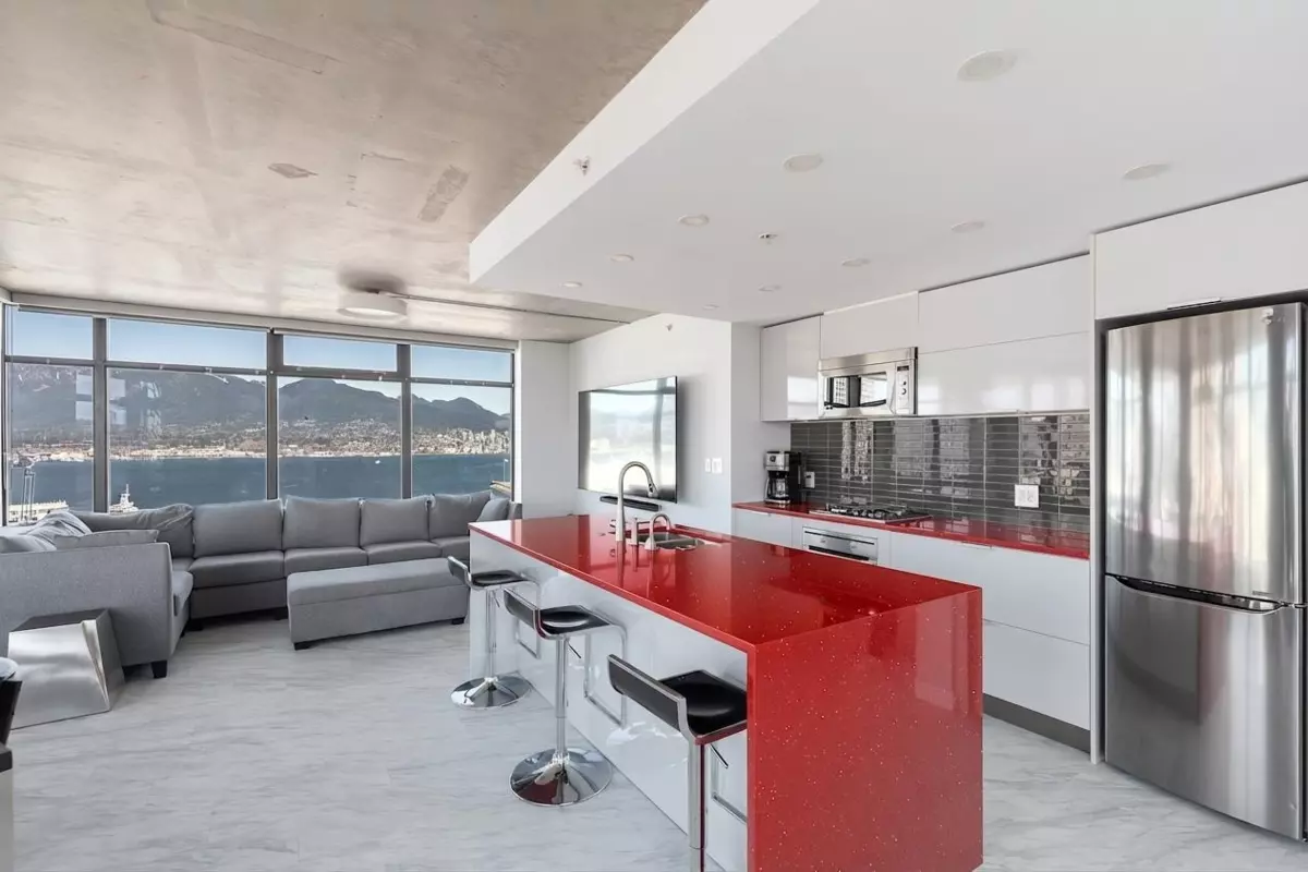 Living Room Photo of 2410 128 W Cordova Street, Vancouver, BC
