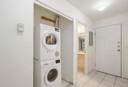 Laundry Room Photo of 316 301 Maude Road, Port Moody, BC