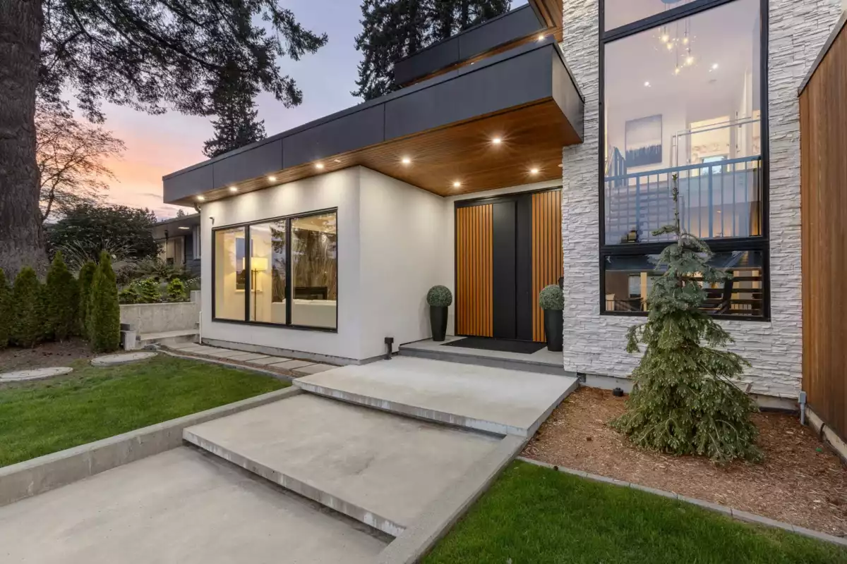 Exterior Rear Photo of 976 Melbourne Avenue, North Vancouver, BC