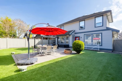 Aerial View of 3545 149a Street, Surrey, BC