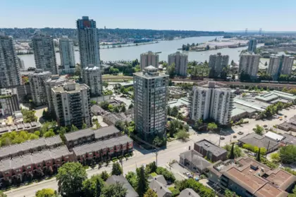 Backyard Photo of 1901 850 Royal Avenue, New Westminster, BC