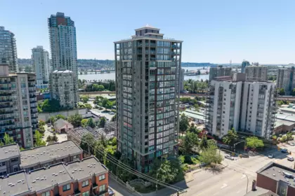 Outdoor Deck Photo of 1901 850 Royal Avenue, New Westminster, BC