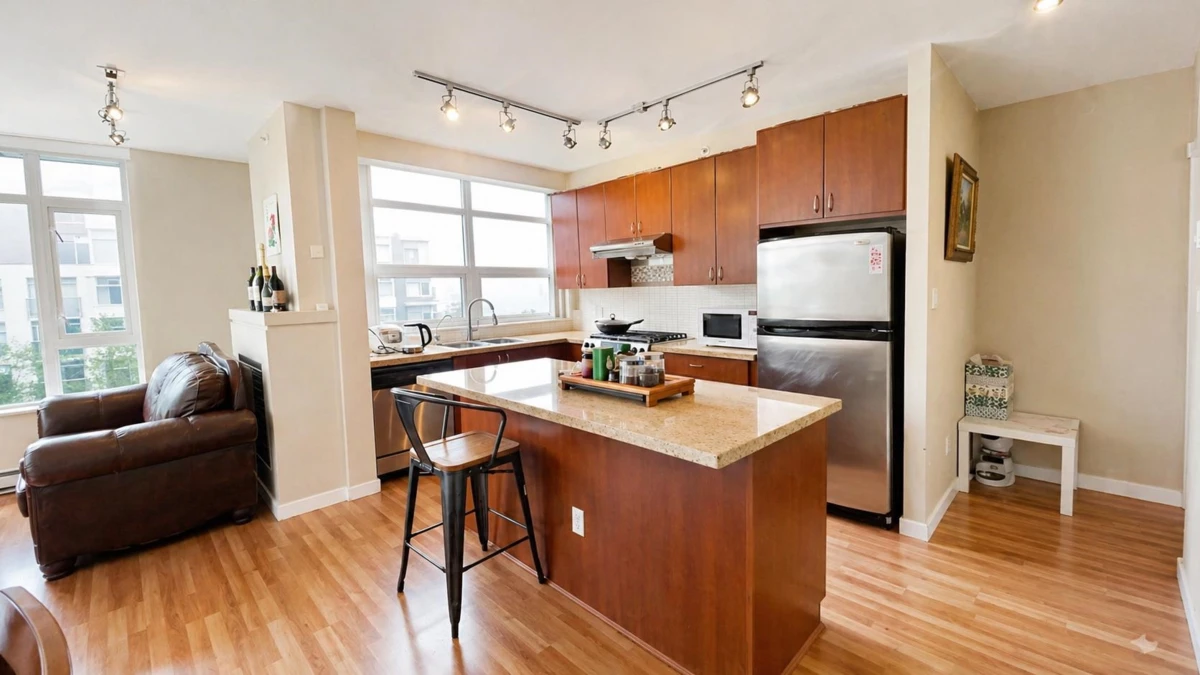Dining Area Photo of 601 9266 University Crescent, Burnaby, BC