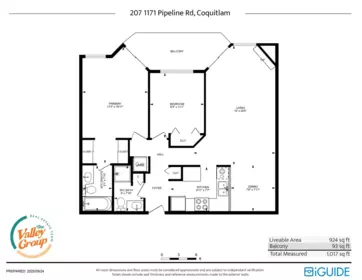 207 1171 Pipeline Road, Coquitlam, BC, Coquitlam — Apartment/Condo for sale