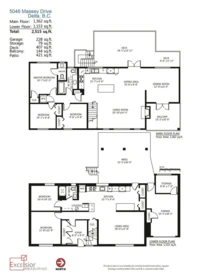 Basement Recreation Room Photo of 5046 Massey Drive, Delta, BC