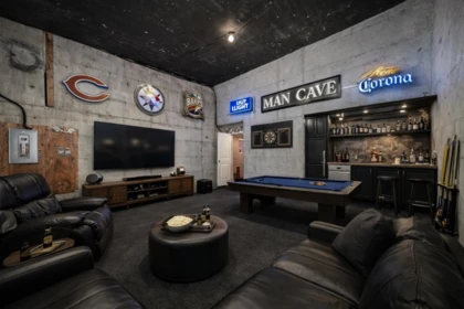 Basement Recreation Room Photo of 3 1615 Shaughnessy Street, Port Coquitlam, BC