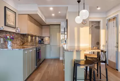 Breakfast Nook Photo of 403 2295 Pandora Street, Vancouver, BC